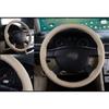 Durable ventilate Car Steering Wheel Cover With Needles and Thread /summer Micro Fiber Leather Steering-Wheel covers