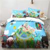 Новый игровой комплект постельного белья Toca Life World Excavator Sheet King Twin Double Child Bedding Set Mircofiber или Polyester Bedding Cover Set
