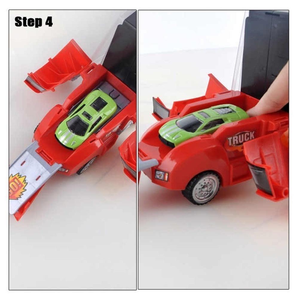 Clearance SalesKLT 1:64 Toy Car Set 13PCS/set Catapult small car storage function Alloy Car Model Kids Toys