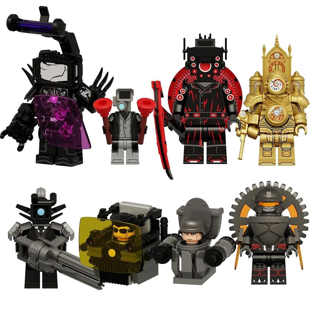 Игрушка конструктор Человек-туалет подарок