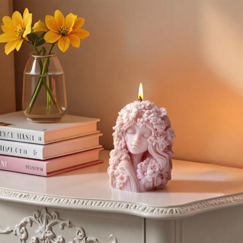 Силиконовая форма 'Цветочница' Для ароматерапии, поделок, выпечки, изготовления шоколада, мыла, декора дома 55KF