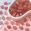 Imitation Stone Beads DIY Peach Heart Beaded Bracelet Pendant  Jewelry Accessories