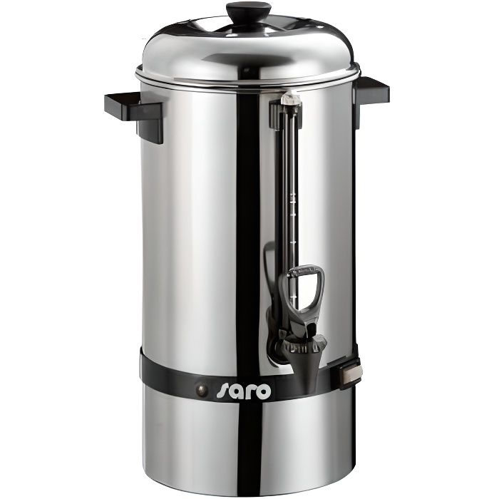 Percolateur à café - SARO FRANCE - Haute puissance - Filtre inox permanent - 48 tasses