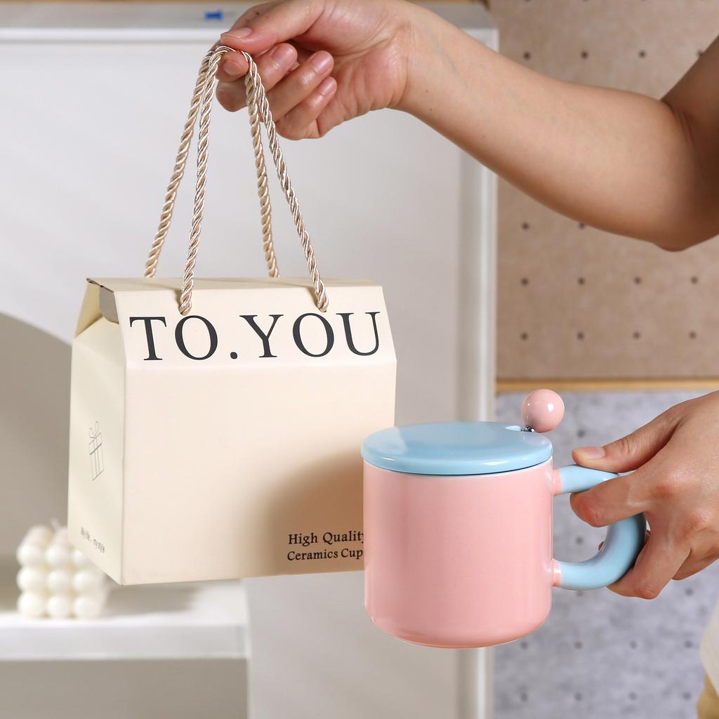 Кружка Ins Air для завтрака, большая емкость, парная кружка, кружка