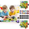 Деревянная игрушка-божья коровка с цифрами для детей, развивающая обучение и когнитивное развитие