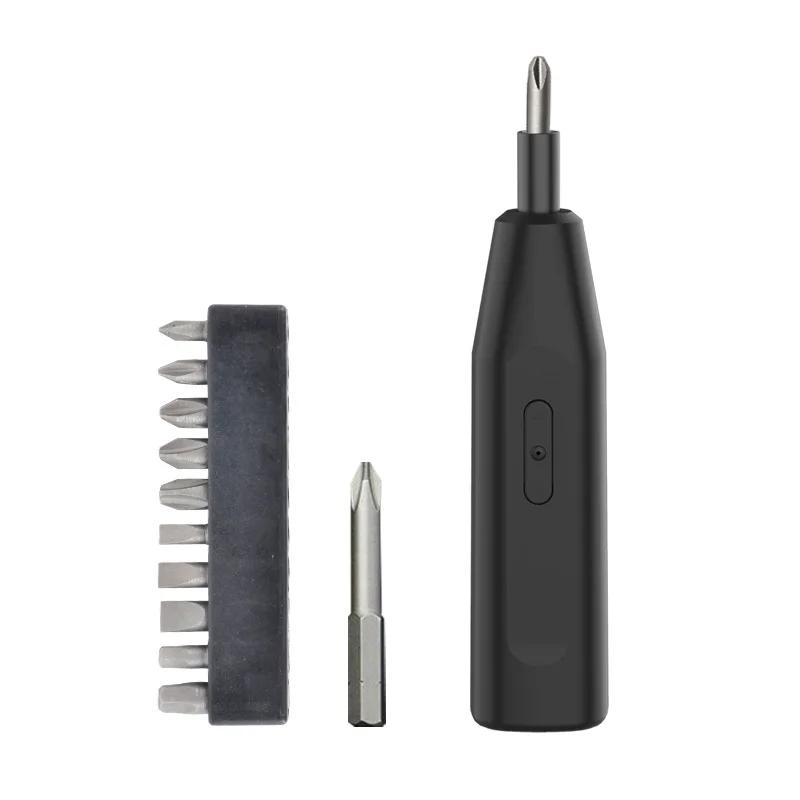 13 шт. Компактная аккумуляторная отвертка 3,6 В с USB-зарядкой, Электрическая, Портативный дизайн, Включает аккумулятор