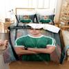 3D-печатный комплект постельного белья с изображением инфлюенсера Алехо Игоа для мальчиков и девочек Пододеяльник Наволочка Размеры: Twin, Queen, King, Full, Single, Double