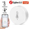 Tuya ZigBee Smart Temperature And Humidity Sensor Home Indoor Thermometer Hygrometer Monitor Smart Home Life