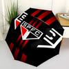 Автоматический зонт с принтом логотипа São Paulo FC, 8 спиц, железный каркас, пластиковая ручка, подходит для путешествий на открытом воздухе и на каждый день, идеальный подарок