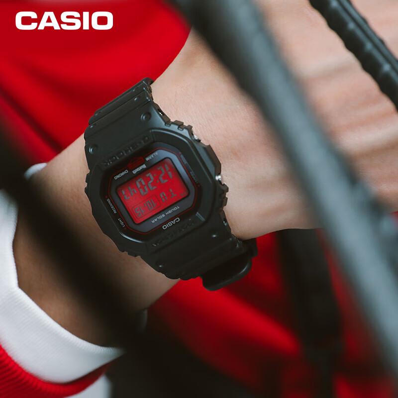Мужские цифровые часы Casio G-SHOCK GW-B5600AR-1 с солнечной батареей