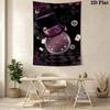 Magic Hat Clock Pattern Home Decor Tapestry, Wall Hanging, Decorative RV Wall Cloth.SGT0917436