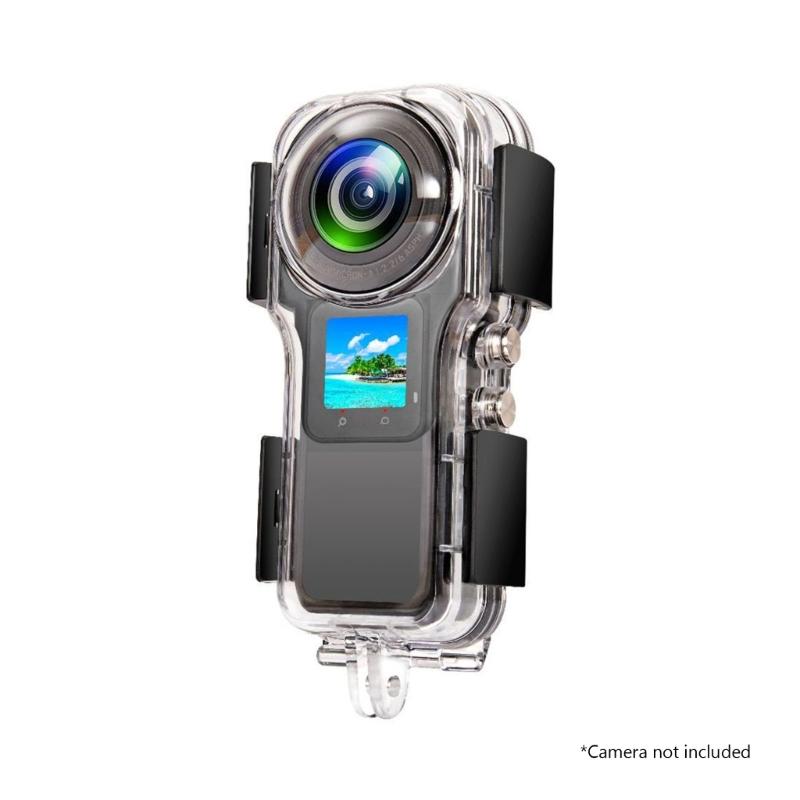 40M Camera Housing Case Waterproof Case Lens Cover Protector for 360 ONE  1 inch Underwater Diving Case Accessories