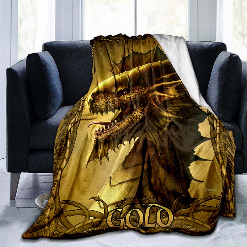 Пледы с тигром и драконом для дивана, дивана, походные одеяла, фланелевые одеяла с восточным драконом, покрывало для детей и взрослых