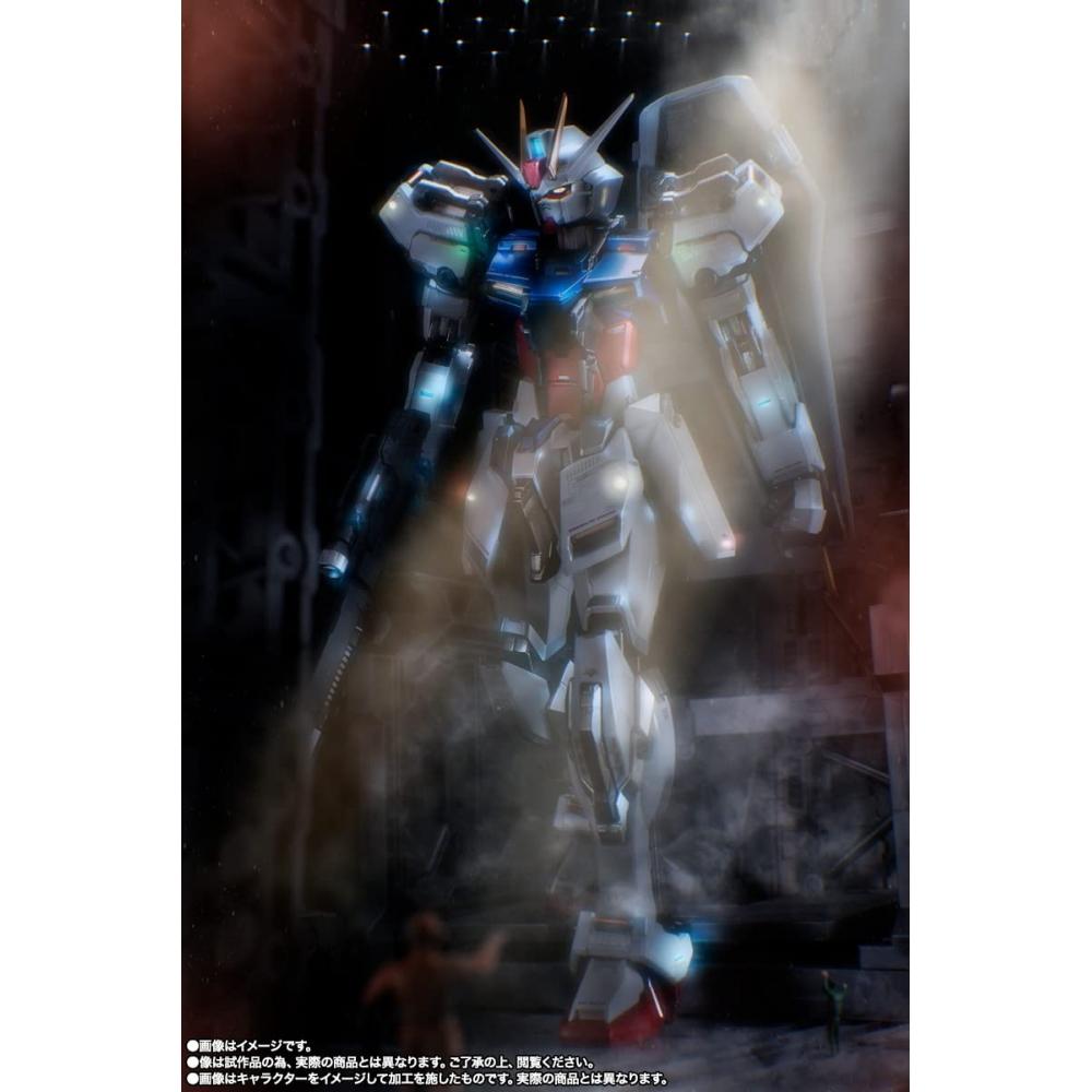 METAL BUILD "Mobile Suit Gundam SEED" Strike Gundam -Heliopolis Rollout Ver. - приблизительно. 180 мм ABS и ПВХ, литая окрашенная подвижная фигурка