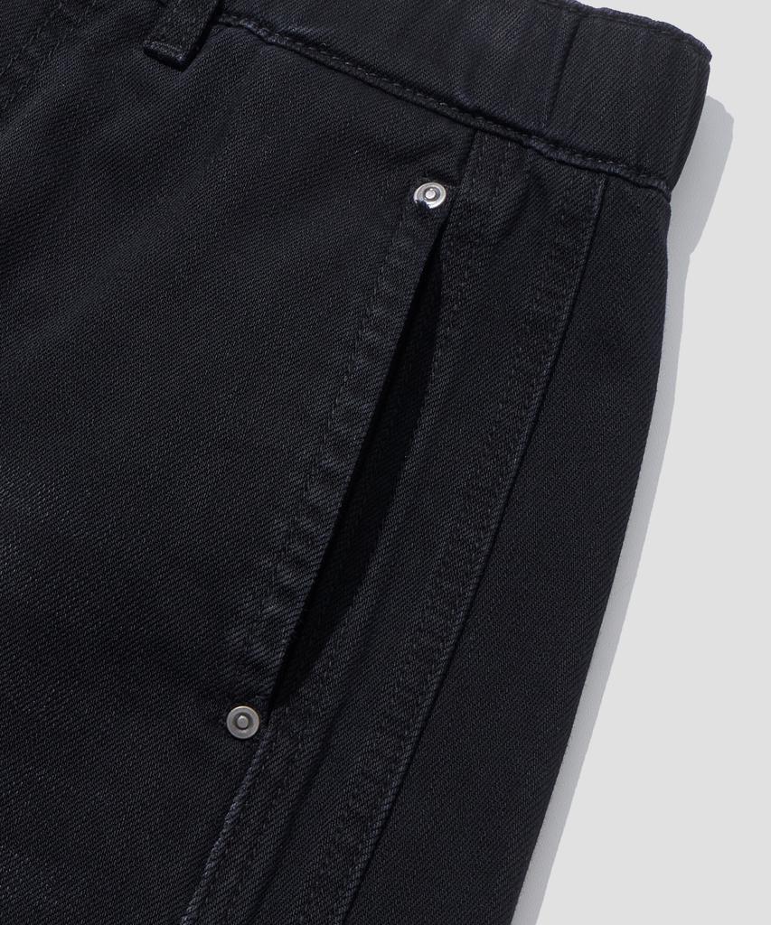Age O.D. Vintage Elastic Waist Balloon Denim Pants [Black]