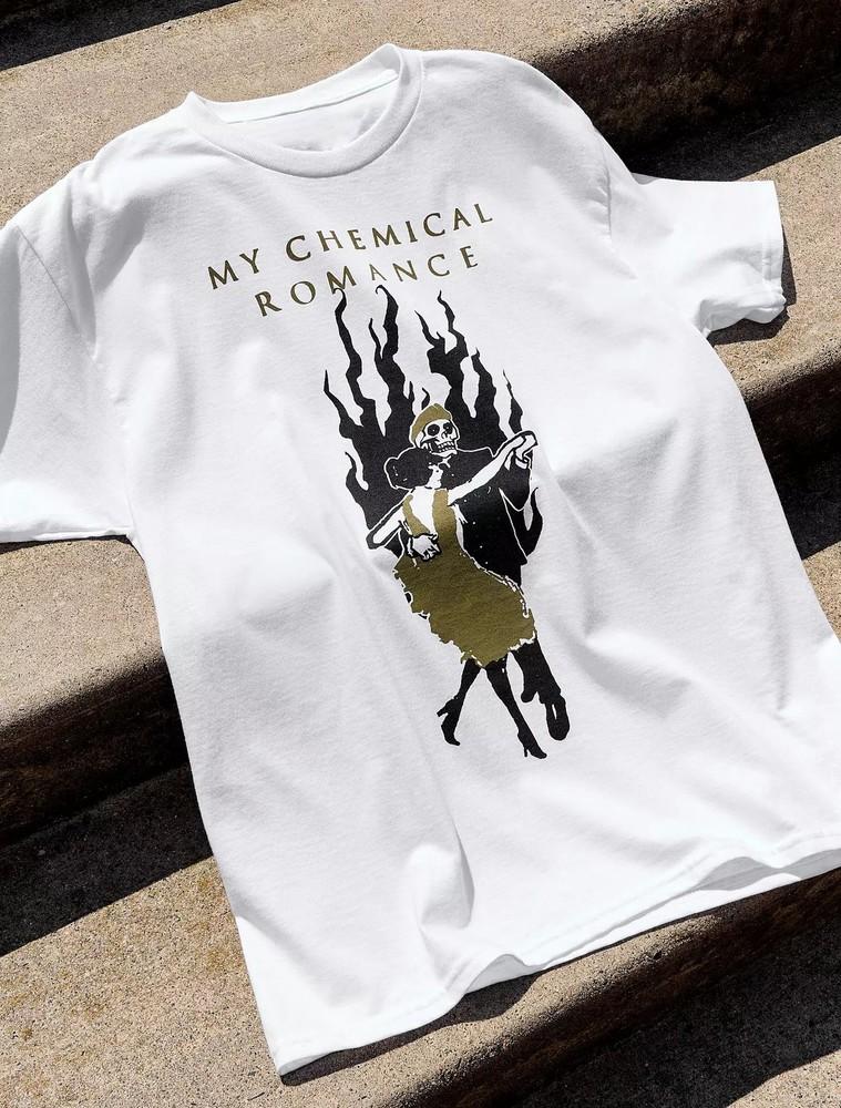 MCR My Chemical Romance Военный Бал Футболка Размер S-5XL Унисекс Унисекс Футболка