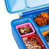 Lunch Box Salad Dressing Containers Reusable BPA-Free Leak-proof with Lid Microwave-safe Silicone Containers