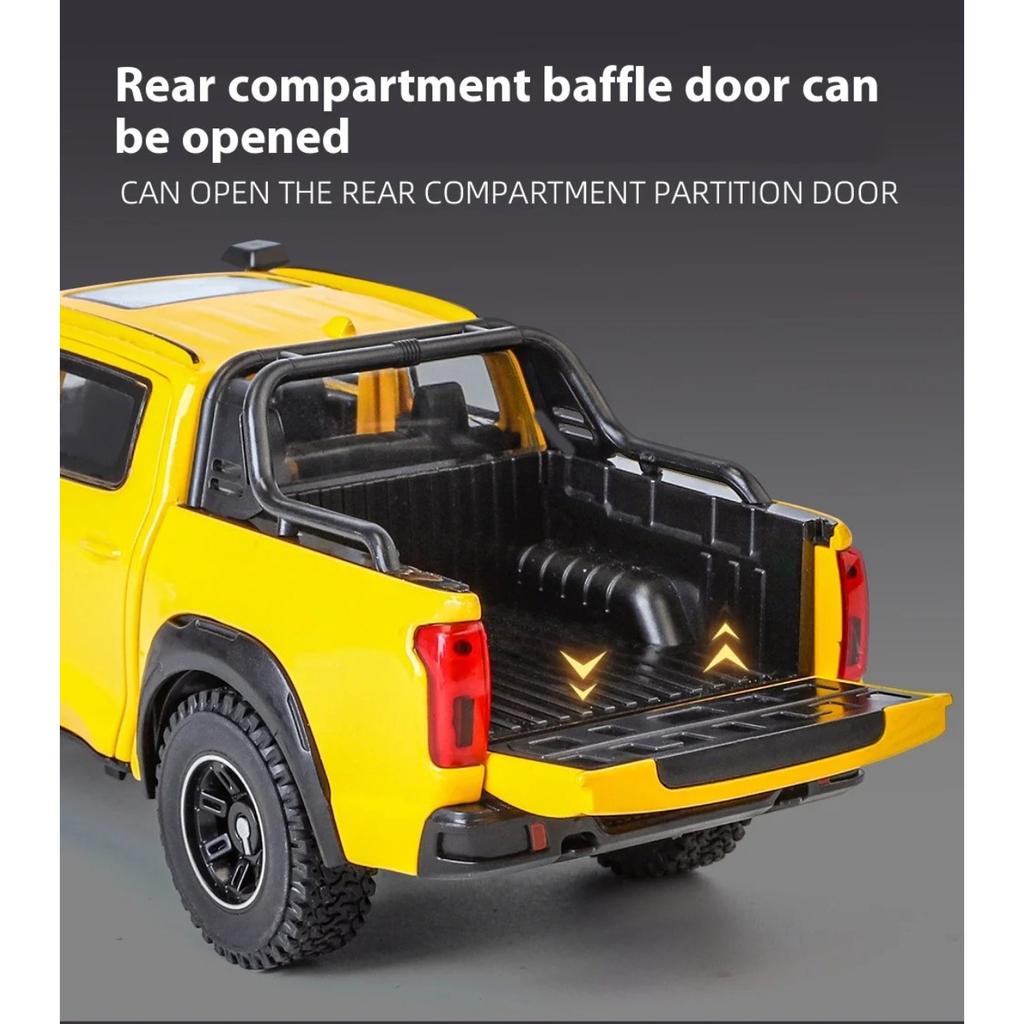 1/24 Great Wall Motor POER Alloy Pickup Car Model Metal Off-road Car New Model