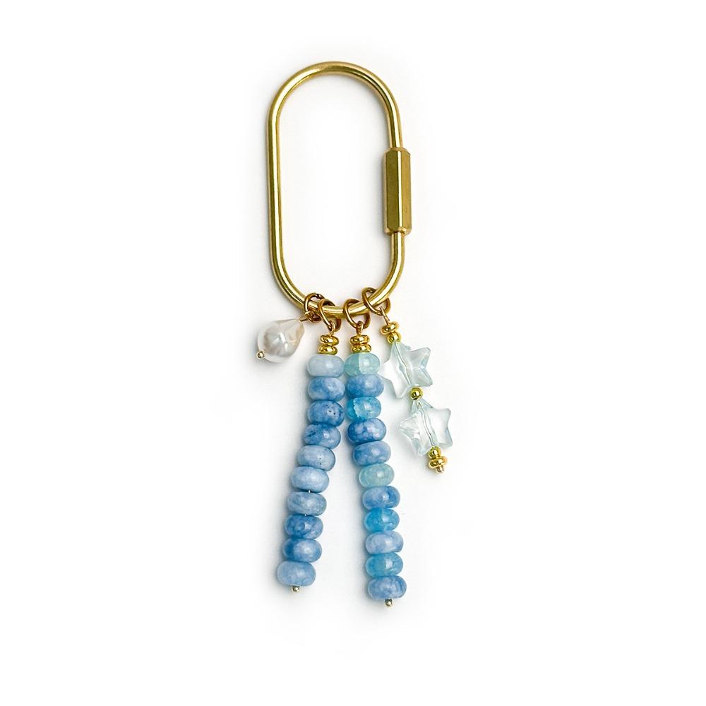 Tassel Bag Charm Pearl Fashion Accessory Charming Beaded Pendant Daily Matching