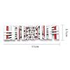 3D Metal Plaid Logo Performance Rear Trunk Badge Emblem Sticker Decals For Tesla Model 3 Y X S Car Styling Accessories