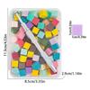 Coloring Stamping Gradient Nail Sponge Set Soft High Rebound Nail Stamper Sponge Nail Care Square DIY Manicure Makeup Sponge
