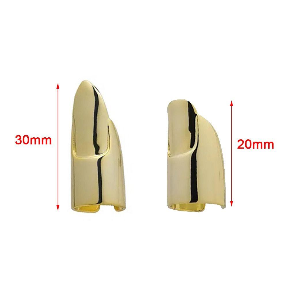 Косплей кольцо на палец в стиле хип-хоп, броня, новое кольцо для ногтей, женское и мужское кольцо