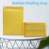 10PCS Self-Seal Kraft Paper Bubble Envelopes Thicken Waterproof Bubble Mailers Different Specifications Anti-fall Shipping Bags