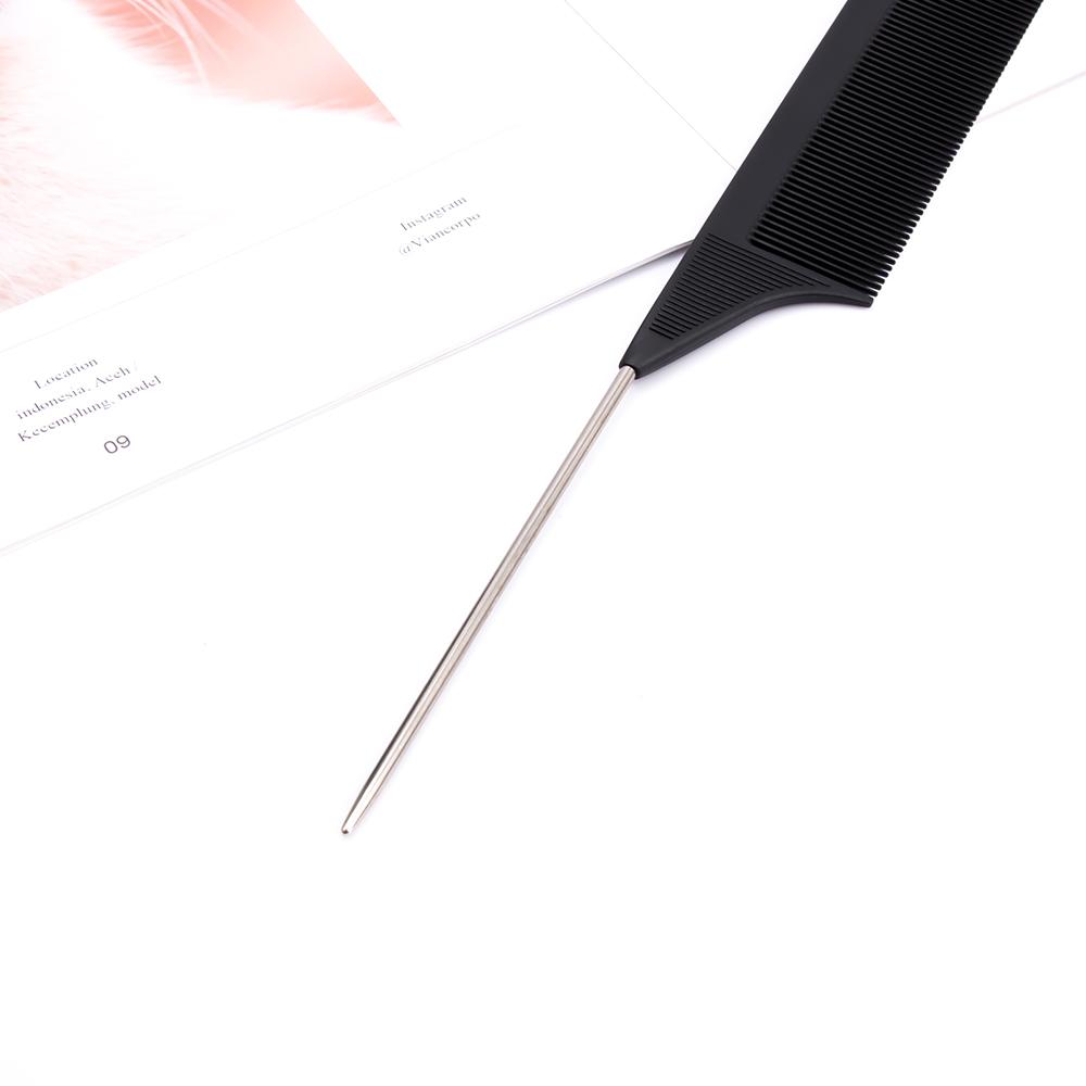 New Metal 220x28x4mm Rat Beauty Tail Hair Comb Tool Styling Style