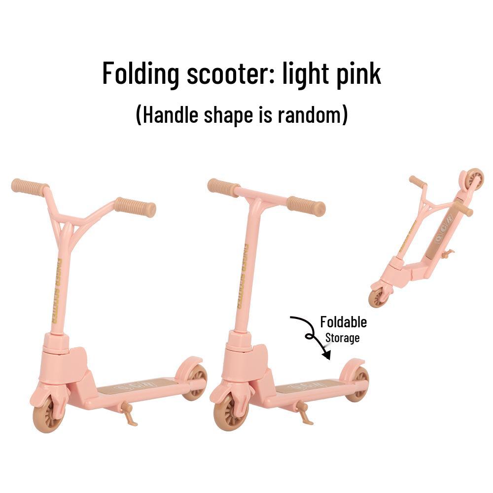 Mini Finger Scooter with Tools and Skateboard Accessories
