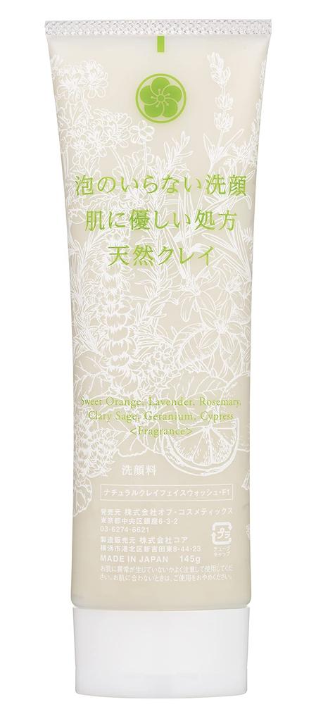 Средство для умывания лица, которое впитывает грязь и поддерживает естественный глиняный гель для умывания лица 1 145 г цитрусовый травяной аромат Ofcosmetics Для жирной и сухой кожи [Освежающий