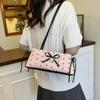 Bow Women's Bag New Fashion Versatile Casual Cute Niche Trend Shoulder Messenger Bag