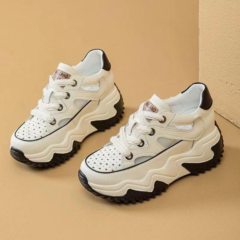 2024 Новые популярные модные универсальные повседневные туфли весна-осень женские классические полые дышащие спортивные туфли кроссовки