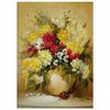 3D Diamond Embroidery Painting Cross Stitch Round Rhinestone Painting Flowers
