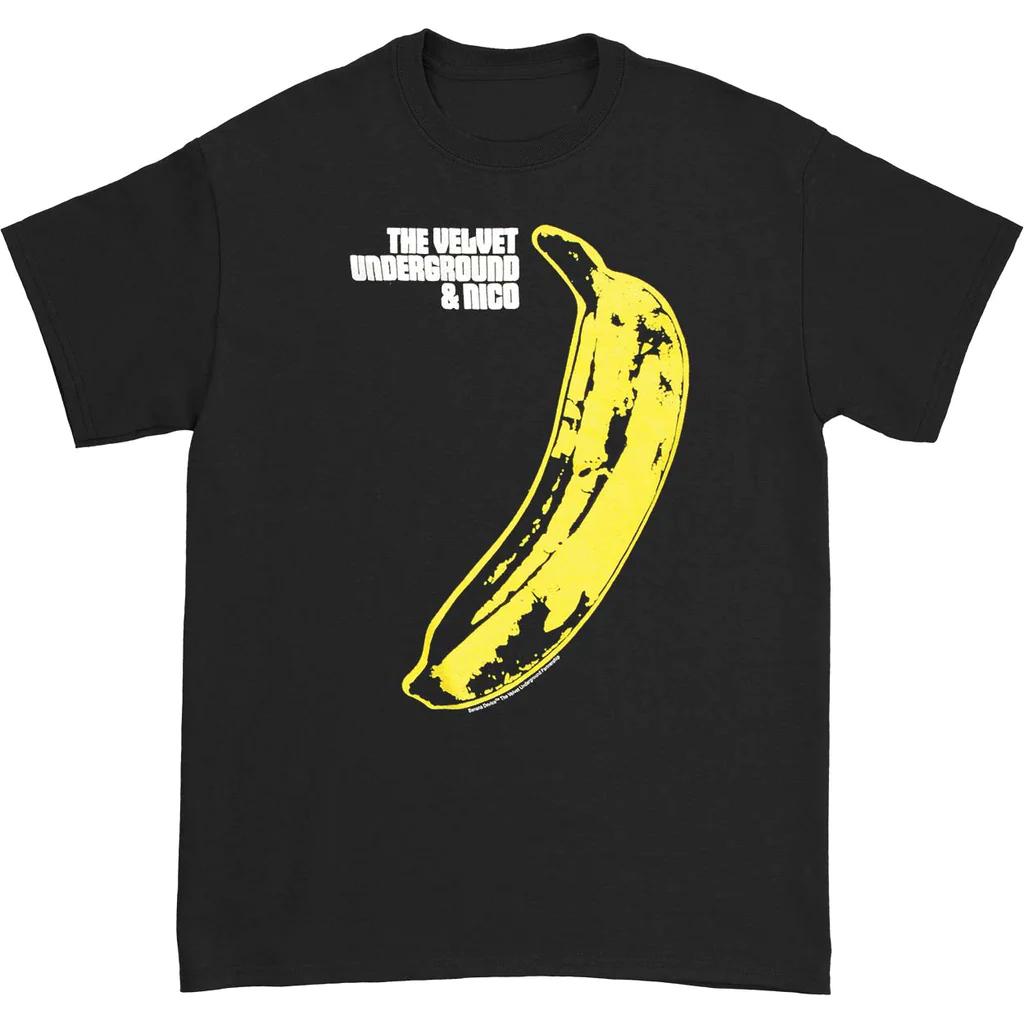 The Velvet Underground Короткий рукав, Андерграунд Вельвет Мужская и Женская Рок-футболка Энди Уорхол