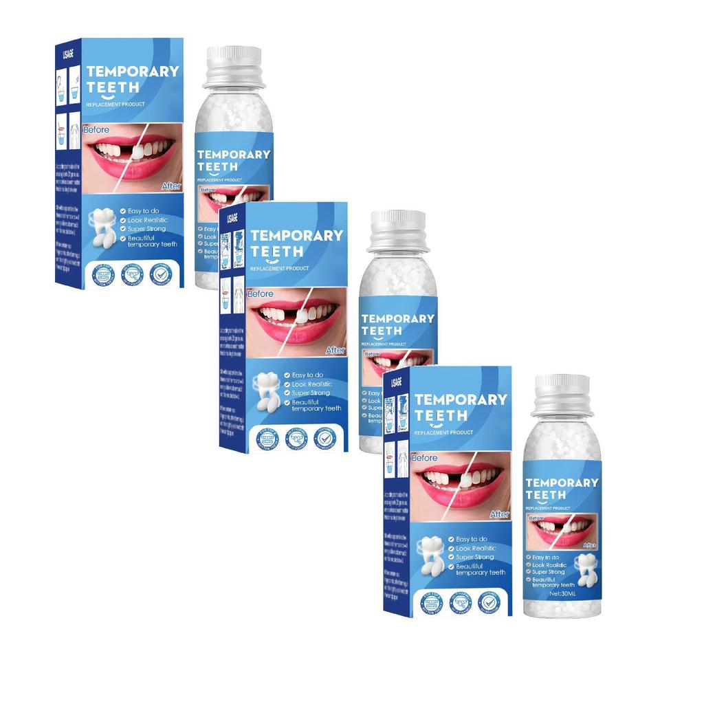 1-4 шт. Временный набор для зубов, зубы и промежутки, накладные зубы, твердый клей, клей для зубных протезов, отбеливание зубов, средство для красоты зубов, 30 мл