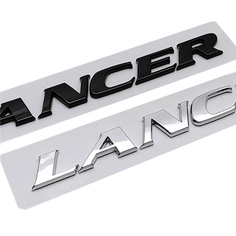 Cwwzlm1 LANCER буквенный логотип задняя маркировка на хвосте автомобильные наклейки для Mitsubishi LANCER EX рестайлинг значок багажника декоративная эмблема автомобильные аксессуары