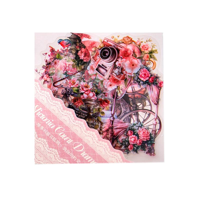 10 шт./Винтажные канцелярские наклейки, эстетические бумажные журналы, дневники, скрапбукинг, журналы, аксессуары, художественные принадлежности, наклейки