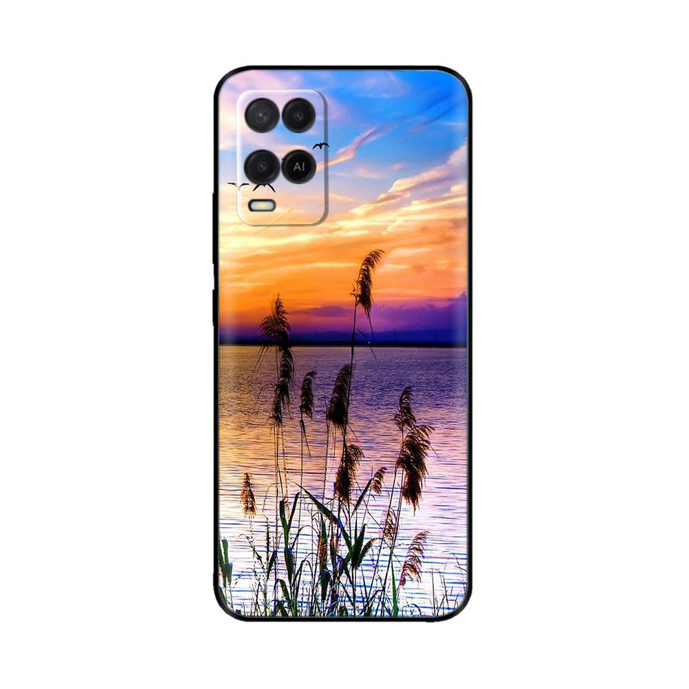 Чехол для OPPO A54 CPH2239 2021 Милый задний чехол Силиконовый мягкий ТПУ чехол для телефона Для OPPO A54s A 54 OPPOA54 S Чехлы Защитные