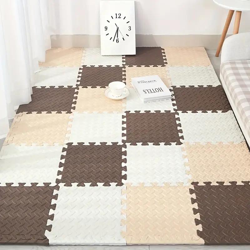 10 шт. Пенопластовый коврик-пазл для пола, игровой коврик, ковер, EVA-пена, соединяющиеся плитки для спортзала, пенопластовый коврик-пазл для пола, пенопластовый пол для игровой комнаты 30*30*1 см