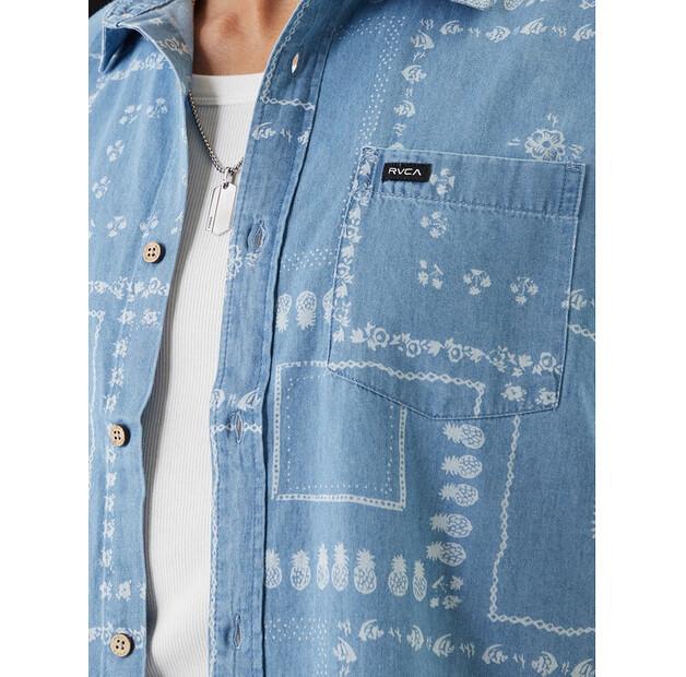 Рубашка RVCA Frame Chambray