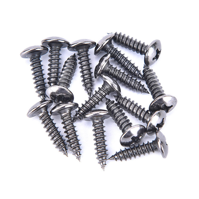 50 шт. 3 мм винты для пикгарда электрогитары для пикгардов, задних крышек гитары