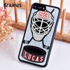 Krajews Чехол для телефона с узором хоккейного клуба Для iPhone 17 Air 16 15 14 plus 11 12 pro max coque Оболочка Fundas