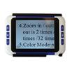 Electronic Reading Digital Magnifier 2-32X 3.5" Color LCD Low Vision for Reading Aid Loupe Electronique Vergrotglas EU Plug