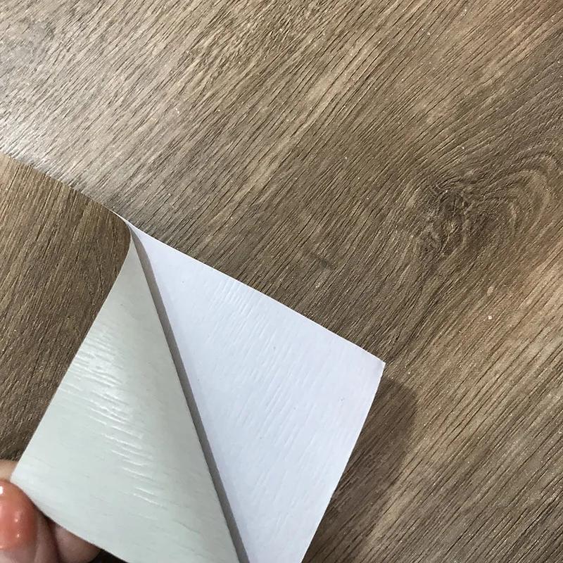 Темно-коричневые самоклеящиеся обои имитация древесины гостиная столовая фоновая наклейка на стену ПВХ обои