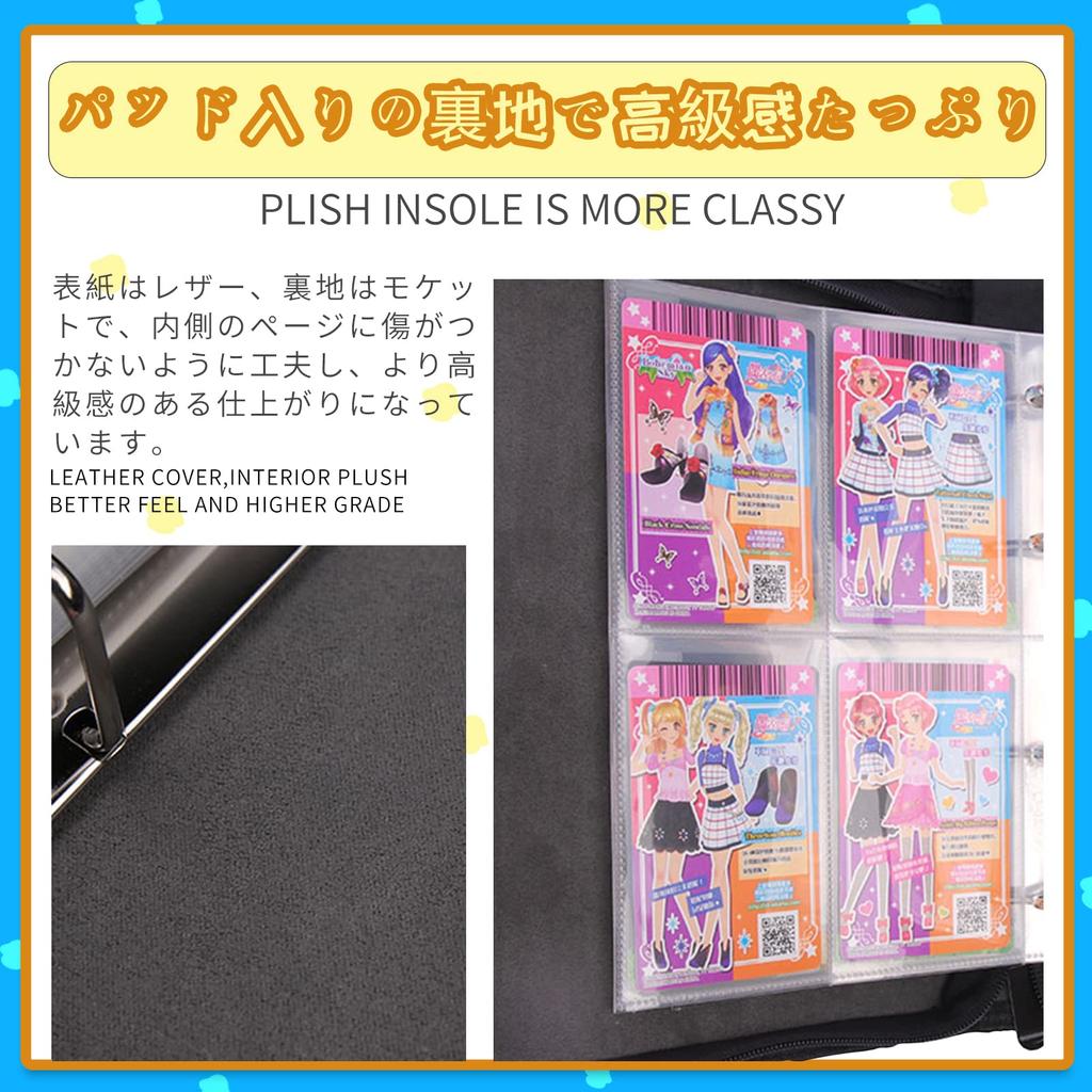 SUSWIM 9 карманов для хранения 900 карточек Переносные карманы для коллекционных карточек на молнии для хранения 900 альбомов/файлов (9 карт)