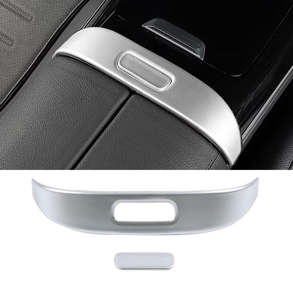 Для Mercedes Benz C Class W206 2022 2023 C200 C220 C260 C300 часть салона автомобиля ремонт крышка рамы отделка серебро