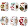 Christmas Holiday Self-Adhesive Label Stickers for Gifts and Envelopes