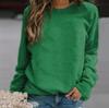 European & American Autumn/Winter Round Neck Printed Hoodie