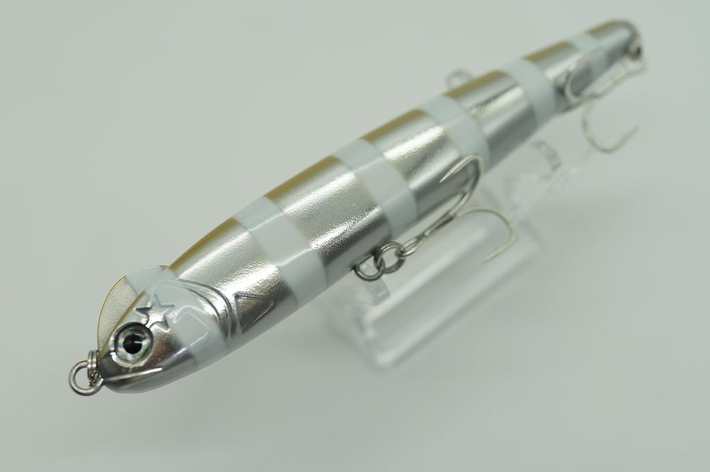 [MARUPAKU Lure] (130mm, Zebra Glow)