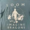 Imagine Dragons Loom Concert T-shirt Short Sleeve Green BL1612